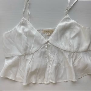 Crop top LA hearts XS worn once